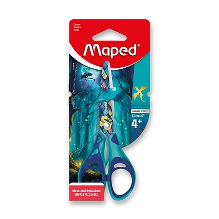 Papírenské zboží - Nůžky Maped Dragon - 13 cm, blistr