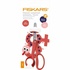 Papírenské zboží - Gyermek olló, 13 cm, balkezeseknek, FISKARS "First", piros aaa