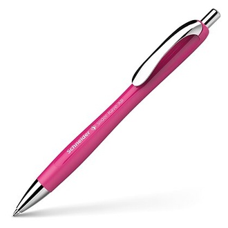 Papírenské zboží - Kuličkové pero Schneider 132 Slider Rave XB - růžové