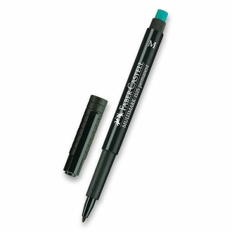Papírenské zboží - Permanentní popisovač Faber-Castell 1525 M černý