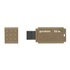 Papírenské zboží - Goodram USB flash meghajtó, USB 3.0, 32 GB, UME3 ECO BARÁT, barna, UME3-0320EFR11, USB A,