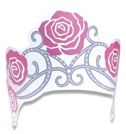 Papírenské zboží - Papírová korunka Charmmy Kitty 6 ks