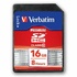 Papírenské zboží - Verbatim Secure Digital Card, 16 GB, SDHC, 43962, UHS-I U1 (10. osztály)