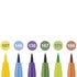 Papírenské zboží - Faber-Castell Pitt Artist Pen Brush 6 db, B hegyű, nyári árnyalatok