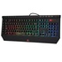 Papírenské zboží - Marvo KG869, Keyboard US, gaming, háttérvilágítású vezetékes (USB), fekete, háttérvilágítású