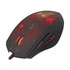 Papírenské zboží - Defender Mouse Doom Fighter GM-260L, 3200DPI, optikai, 6tl., 1 kerék, vezetékes USB, fekete,