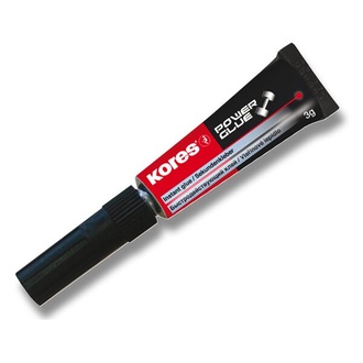 Papírenské zboží - Vteřinové lepidlo Kores Power Glue 3 g