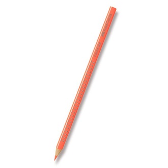 Papírenské zboží - Pastelka Faber-Castell Grip 2001 - neonové odstíny oranžová