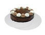 Papírenské zboží - Karton tortaalátét fehér átmérő 24cm RECY [100 db]