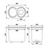 Papírenské zboží - Spülboy NU hordozható - kézi hordozható mosogatógép [1 db]