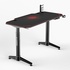 Papírenské zboží - ULTRADESK játékasztal LEVEL RED, 140x70cm, 72-124cm, elektromosan állítható magasságú, XXL-el