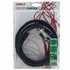 Papírenské zboží - DVI kábel (18+1) M- HDMI M, 3m, fekete, logó, buborékfólia