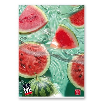 Papírenské zboží - Školní sešit Pigna Fruits - A4, linkovaný, 42 listů, mix motivů