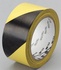 Papírenské zboží - Biztonsági szalag, öntapadós, 50x33 mm, 3M, sárga-fekete