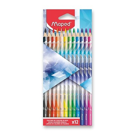 Papírenské zboží - Pastelky Maped Arctic - 12 barev