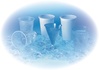 Papírenské zboží - Műanyagpohár BLUE CUP 0,2 l -PP- (átmérő  70 mm) [100 db]