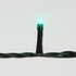 Papírenské zboží - LED világítás, lánc, 10m, 220-240 V (50-60Hz), 6W, többszínű, zöld kábel, 30000h, 100