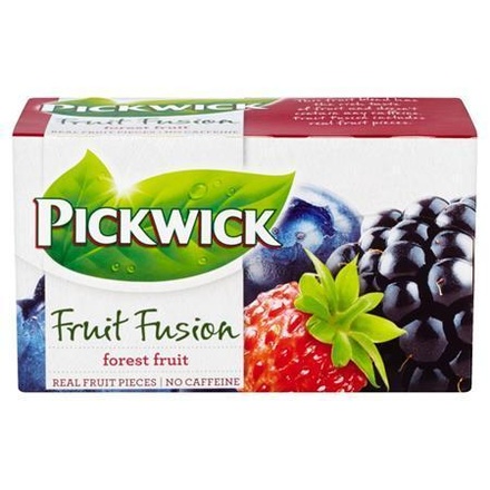 Papírenské zboží - Čaj "Fruit Fusion", lesní ovoce, 20x1,75 g, PICKWICK