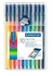 Papírenské zboží - Markerek "Triplus color 323", 10 szín, készlet, 1 mm, STAEDTLER