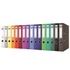Papírenské zboží - Kar reszelő Rainbow, fekete, 50 mm, A4, PP/karton, DANAU