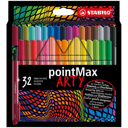 Papírenské zboží - Fix STABILO pointMax 32 ksu "ARTY"