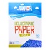 Papírenské zboží - Díszpapír A4 10 db kék holografikus 250 g