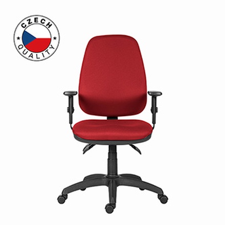 Papírenské zboží - Powerton Kancelářské ergonomické křeslo Anna, Červené