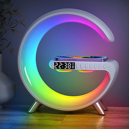 Papírenské zboží - Smart světlo G-Light INSPIRE, bílá, USB-C, bezdrátové nabíjení, Powerton