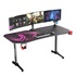 Papírenské zboží - ULTRADESK Játékasztal FRAG XXL PINK, 160 x 75 cm, 75 cm, ital és fejhallgató tartó, állvány