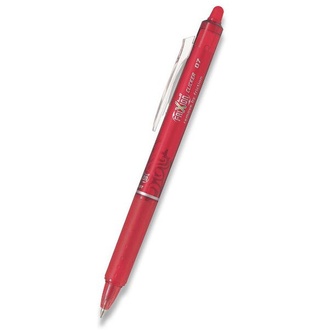 Papírenské zboží - Roller Pilot 2061 FriXion Clicker M 07 červený