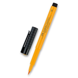 Papírenské zboží - Popisovač Faber-Castell Pitt Artist Pen Brush - žluté a oranžové odstíny 109