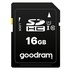 Papírenské zboží - Goodram Secure Digital Card, 16 GB, SDHC, S1A0-0160R11, UHS-I U1 (10. osztály)