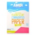 Papírenské zboží - Díszpapír A4 Neon rózsaszín hullámos 165 g, 10 db-os készlet