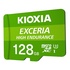 Papírenské zboží - Kioxia memóriakártya Exceria High Endurance (M303E), 128 GB, microSDXC, LMHE1G128GG2, UH