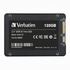 Papírenské zboží - Belső SSD meghajtó Verbatim SATA III, 128GB, Vi550, 49350 fekete, 430 MB/s, 560 MB/s