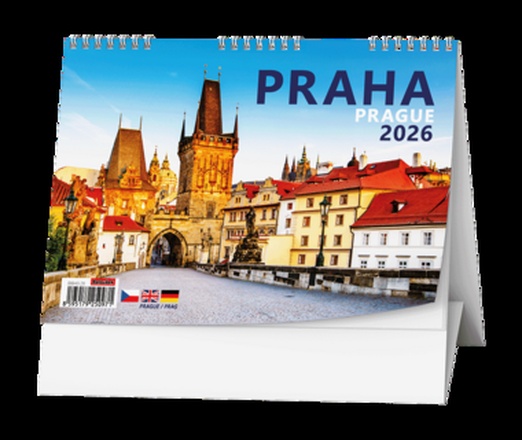 Papírenské zboží - Stolní kalendář - Praha