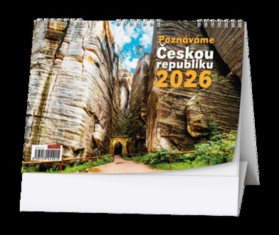 Papírenské zboží - Stolní kalendář - Poznáváme Českou republiku