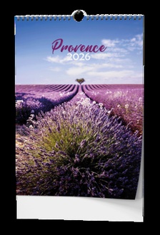Papírenské zboží - Nástěnný kalendář - Provence - A3