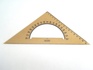 Papírenské zboží - Háromszög vonalzó 745640 45/177 szögmérővel