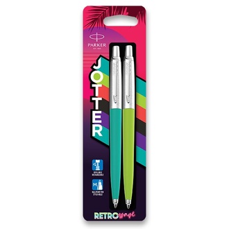 Papírenské zboží - Kuličkové pero Parker Jotter Originals Retro´80s blistr, sada 2 ks