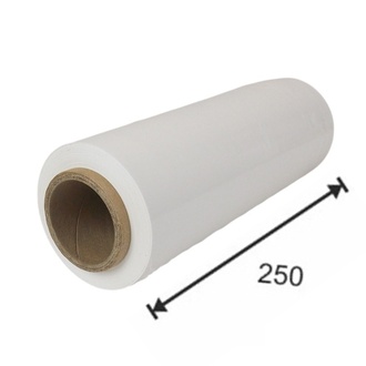 Papírenské zboží - Fixační fólie 250 mm, 23 µm, 1 kg, bílá, návin 159 m