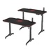 Papírenské zboží - ULTRADESK játékasztal LEVEL RED, 140x70cm, 72-124cm, elektromosan állítható magasságú, XXL-el