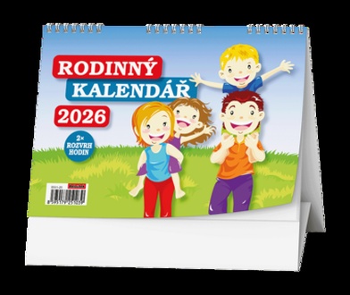 Papírenské zboží - Stolní kalendář - Rodinný kalendář