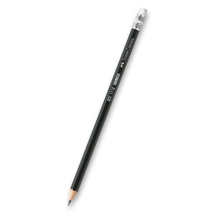 Papírenské zboží - Grafitová tužka Faber-Castell 1112 s pryží tvrdost HB