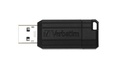 Papírenské zboží - 32 GB USB Flash 2.0, 11/8MB/sec, Pin Stripe, VERBATIM, fekete