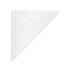 Papírenské zboží - Háromszög papírzacskó fehér 23 x 23 cm `250g` [1000 db]