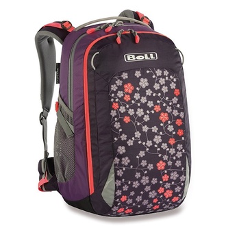 Papírenské zboží - Školní batoh Boll Smart Artwork 24 Flowers purple
