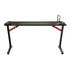 Papírenské zboží - ULTRADESK Herní stůl SPACE XXL GREEN, 154x61 cm, 78 cm, RGB podsvícení s dotykovým panele
