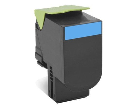 Papírenské zboží - Toner "80C20C0", cyanová, pro CX410/510 tiskárny, return, 3000, LEXMARK