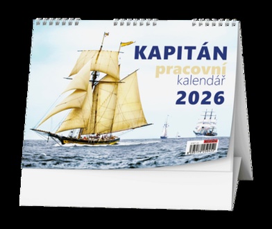 Papírenské zboží - Stolní kalendář - Kapitán